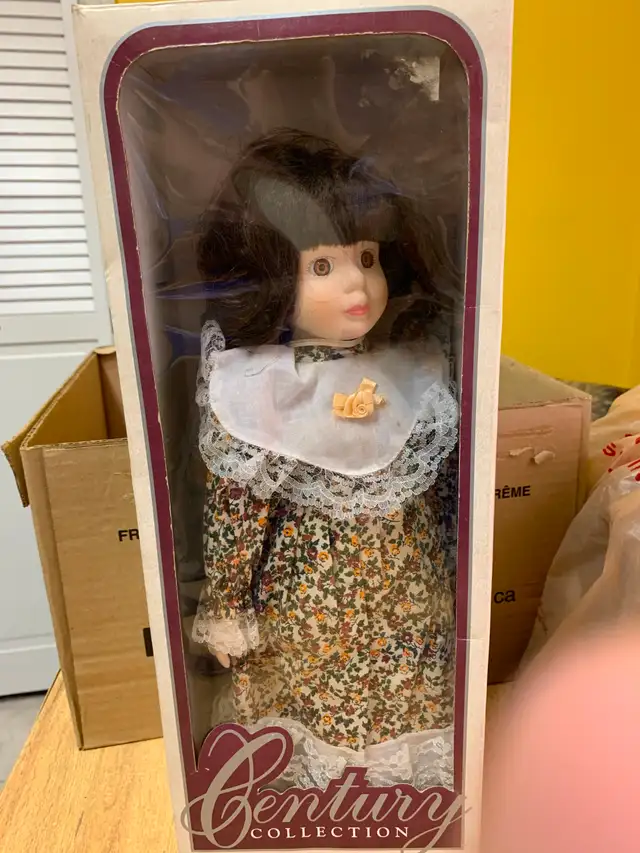Century Collection Collectable Porcelain Doll For Sale