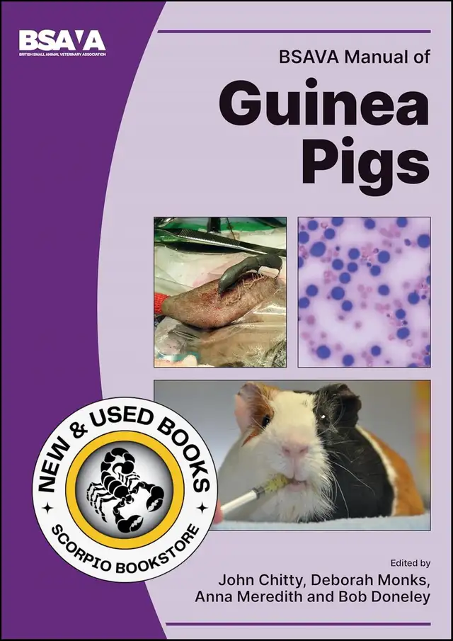 BSAVA Manual of Guinea Pigs by John Chitty 9781910443897