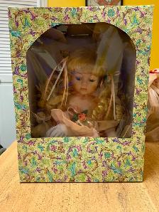 Vintage Porcelain Doll For Sale