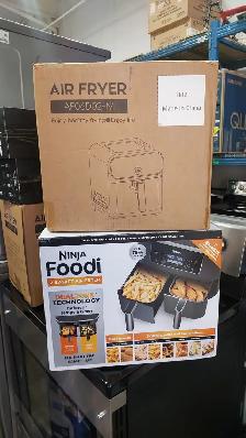 Air Fryer - Ninja Foodi 8 Qt 6 DZ201 In 1 XL 2 Basket With Dual