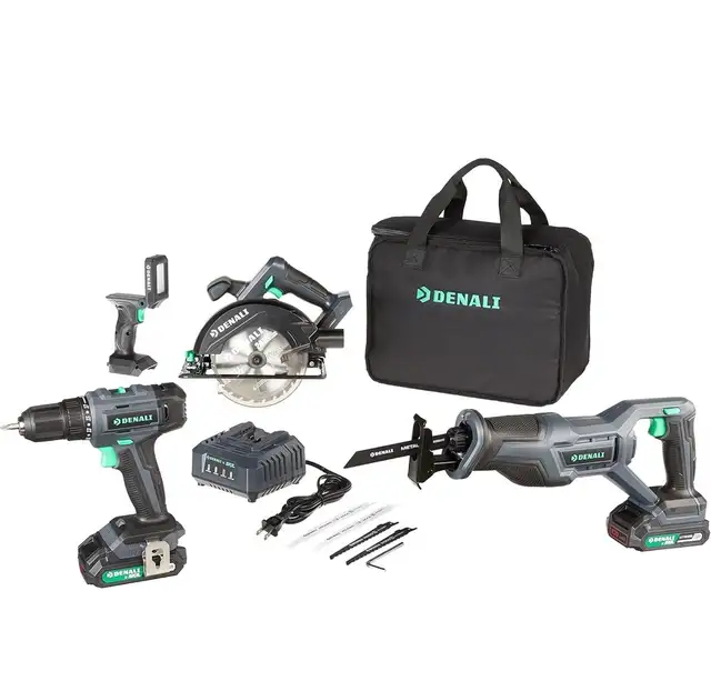 Denali by SKIL 20V Cordless 4-Tool Combo Kit