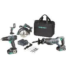 Denali by SKIL 20V Cordless 4-Tool Combo Kit