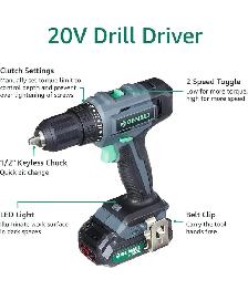 Denali by SKIL 20V Cordless 4-Tool Combo Kit - Photo 2