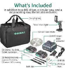 Denali by SKIL 20V Cordless 4-Tool Combo Kit - Photo 8