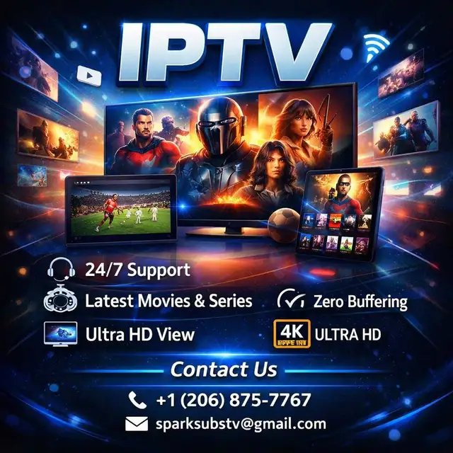 High quality IPTV streaming - zero buffering