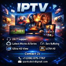 High quality IPTV streaming - zero buffering
