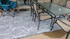 ENSEMBLE JARDIN TABLE AVEC 6 CHAISES