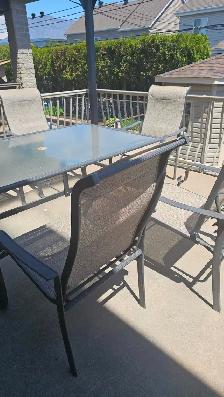 ENSEMBLE JARDIN TABLE AVEC 6 CHAISES - Photo 3