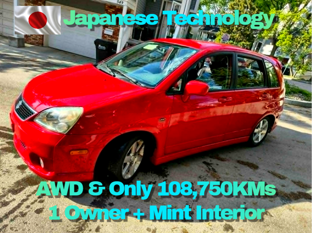 06 Suzuki Aerio AWD Only 108KMs ⭐Just $8000 OBO⭐