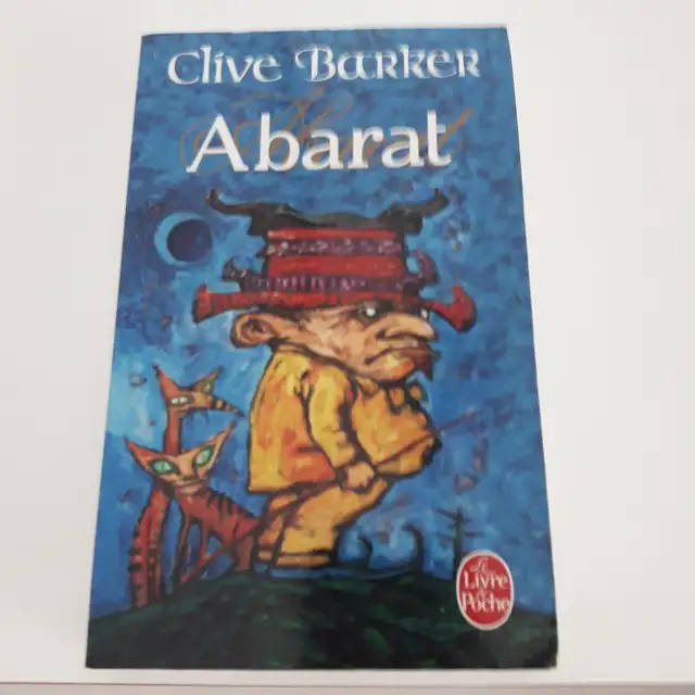 BON ROMAN NEUF FRANCAIS ADO DE CLINE BARKER DE 480 PAGES: $5.00
