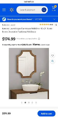 Farmhouse Wall Mirror – 18" x 24" - Photo 6
