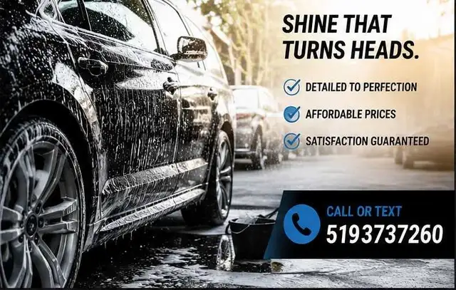Mobile Car Detailing – Affordable Rates in Owen Sound