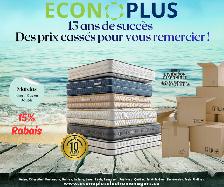Econoplus Laval Matelas à partir de 199.99$