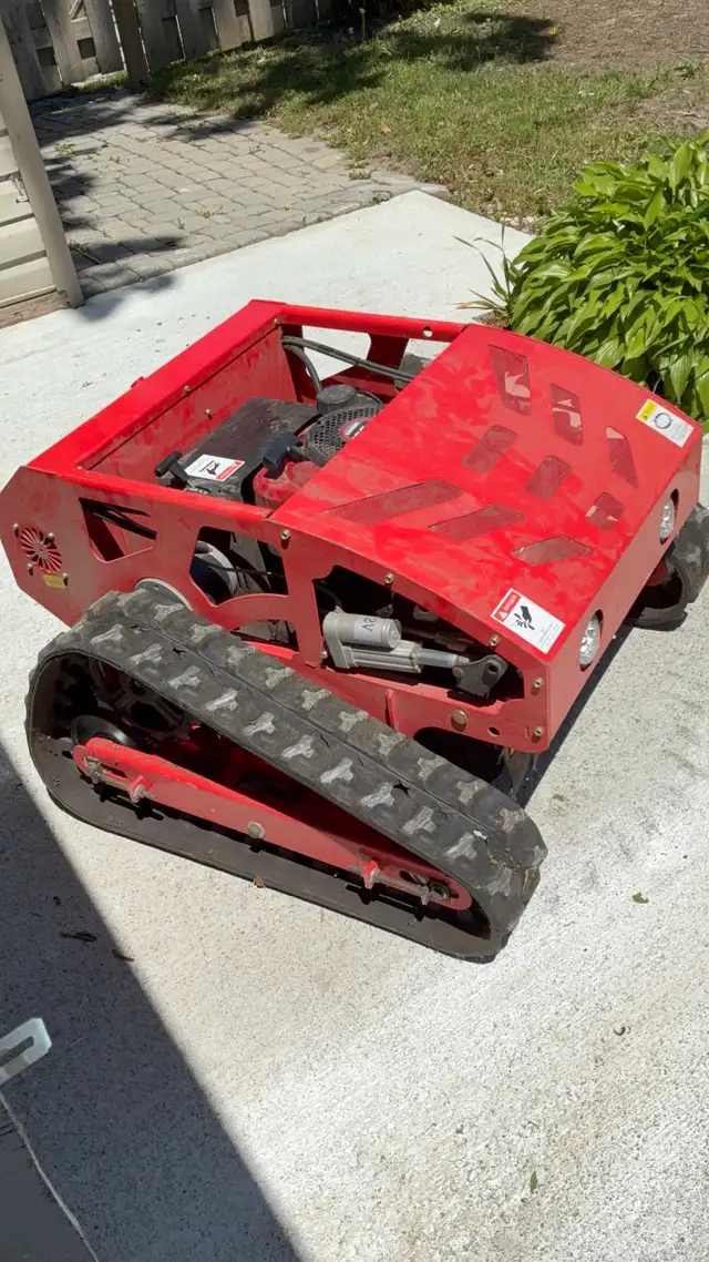 remote control lawn mower