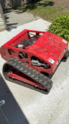 remote control lawn mower