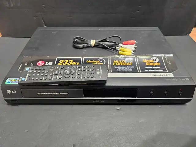 LG LRH-880 HDD/DVD Recorder w/remote