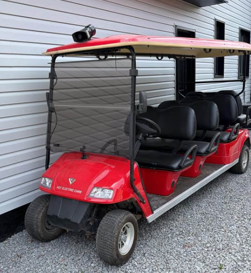 8 Passenger Electric Golf Cart AGT Electric Brand New Batteries
