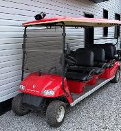 8 Passenger Electric Golf Cart AGT Electric Brand New Batteries