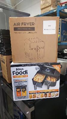 Air Fryer - Ninja Foodi 8 Qt 6 DZ201 In 1 XL 2 Basket With Dual