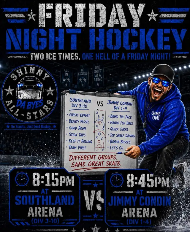 shinny / hockey