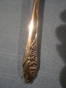 #12-49K   EVENING STAR silverware set for 8