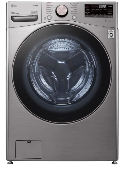 LG 5.2 Cu. Ft. Front-Load Washer and 7.4 Cu. Ft. Electric Dryer