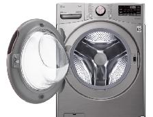 LG 5.2 Cu. Ft. Front-Load Washer and 7.4 Cu. Ft. Electric Dryer - Photo 3