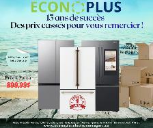 Econoplus Réfrigérateur 36 pouces Boite ouverte a partir de $900