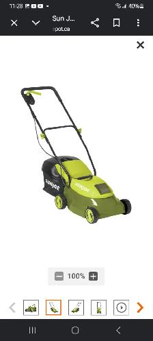 cordless lawn mower - Photo 2