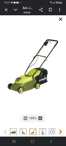 cordless lawn mower - Photo 3