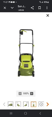 cordless lawn mower - Photo 5