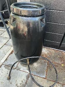 baril collecteur d’eau de pluie