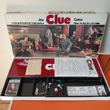 Jeu de société Clue vintage