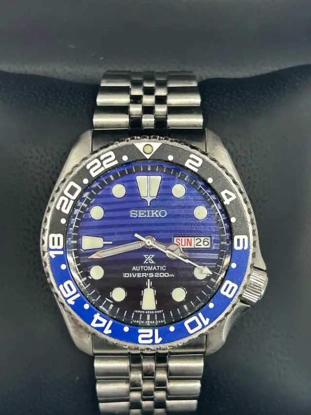 Seiko SKX007  Diver Watch Batman