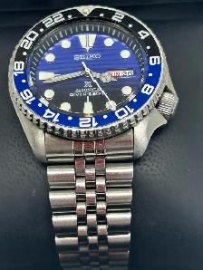 Seiko SKX007  Diver Watch Batman - Photo 3