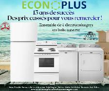 Econplus Ens 4 électroménagers Reconditionné à partir de $1380