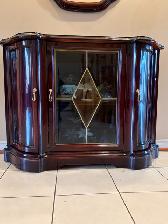 Elegant Entryway Display Cabinet with Matching Mirror - Photo 3