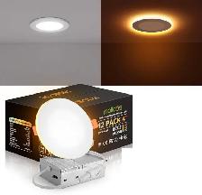 Brand New 10 Pack 4" LED Recessed Lights For Sale