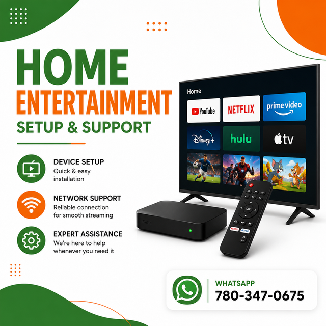 Smart TV & Media Setup