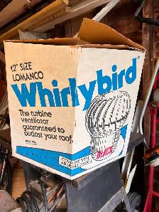 For Sale: Whirly Bird attic ventilation unit.