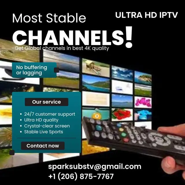 Latest 4k channels with no buffering