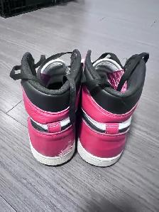 Nike Air Jordan 1 OH Chicago White High Top Sneakers - Photo 2