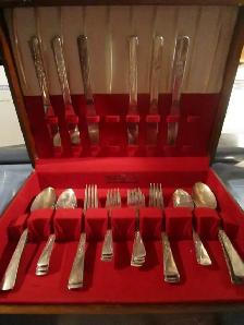 #79-114D   REVELATION silverware set for 6 - Photo 2