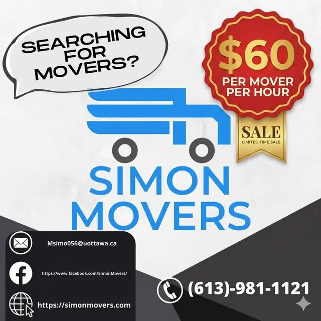 SIMON MOVERS. PROFESSIONAL MOVERS, COLLEGIATE LEVEL ATHLETES