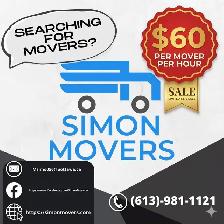 SIMON MOVERS. PROFESSIONAL MOVERS, COLLEGIATE LEVEL ATHLETES