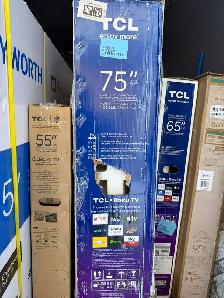 TCL 75-inch 4-Series 4K UHD HDR Roku Smart TV