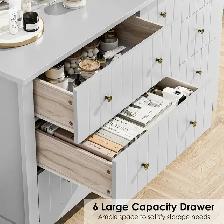 Brand New 6- drawer Dresser Cabinet Special Selling at $199 - Photo 4