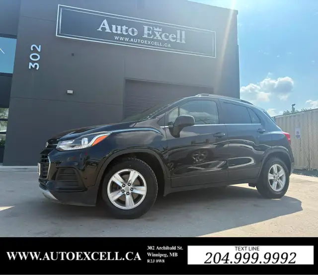 2017 CHEVROLET TRAX LT - B/U CAMERA - CARGO COVER - BUCKET SEATS