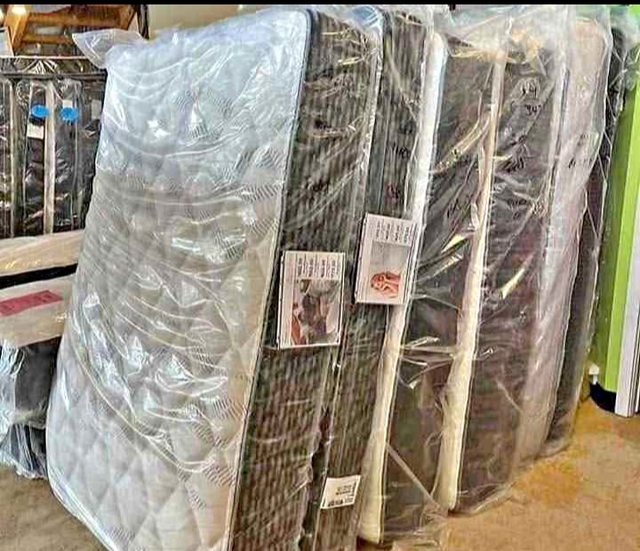 Queen size mattress with box