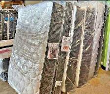 Queen size mattress with box
